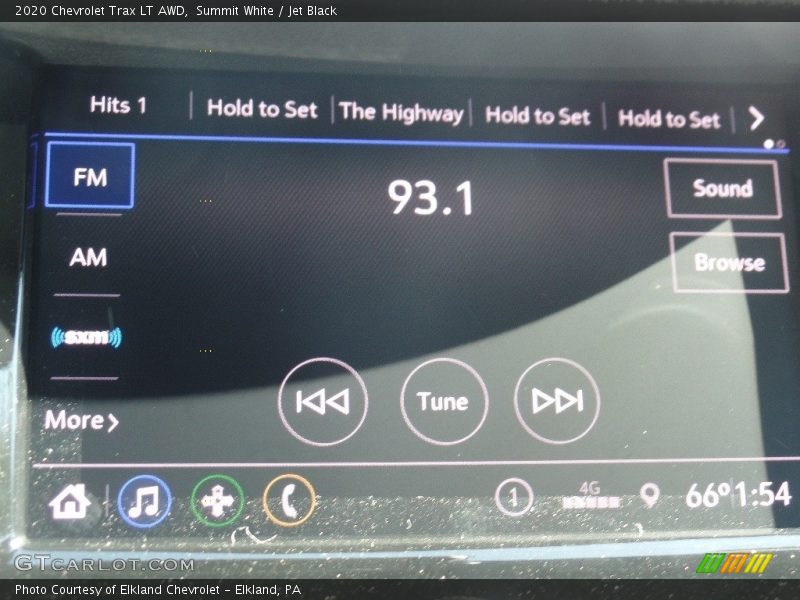 Summit White / Jet Black 2020 Chevrolet Trax LT AWD