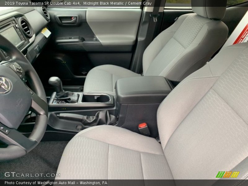 Front Seat of 2019 Tacoma SR Double Cab 4x4