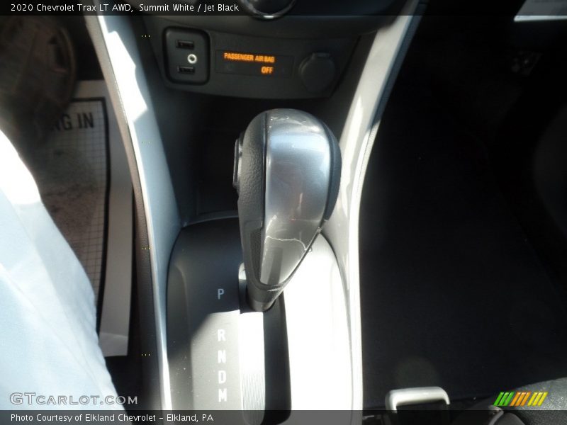 Summit White / Jet Black 2020 Chevrolet Trax LT AWD