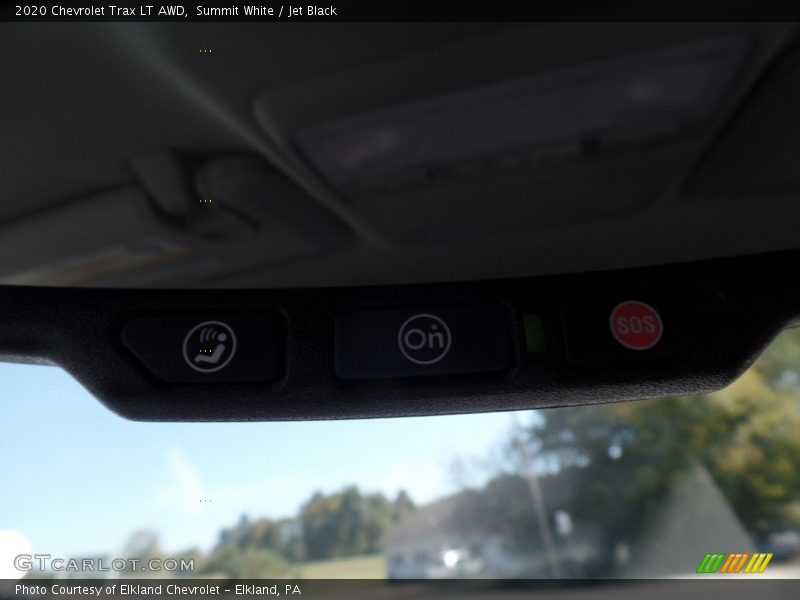 Summit White / Jet Black 2020 Chevrolet Trax LT AWD