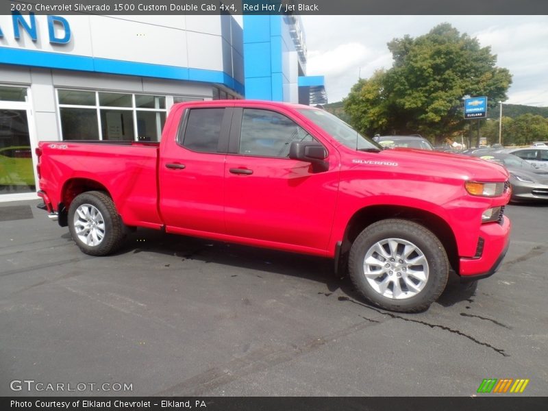  2020 Silverado 1500 Custom Double Cab 4x4 Red Hot