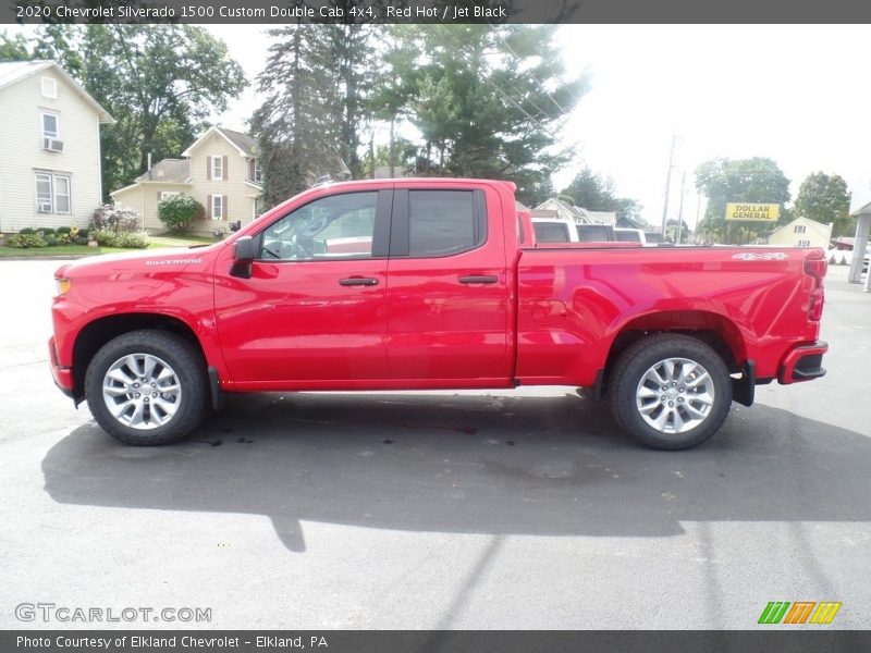  2020 Silverado 1500 Custom Double Cab 4x4 Red Hot