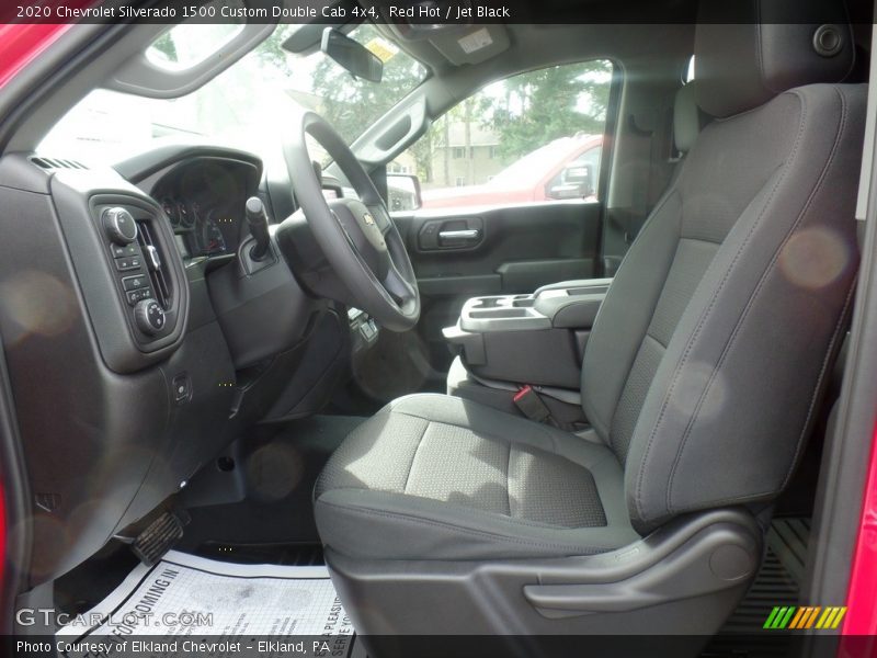 Front Seat of 2020 Silverado 1500 Custom Double Cab 4x4