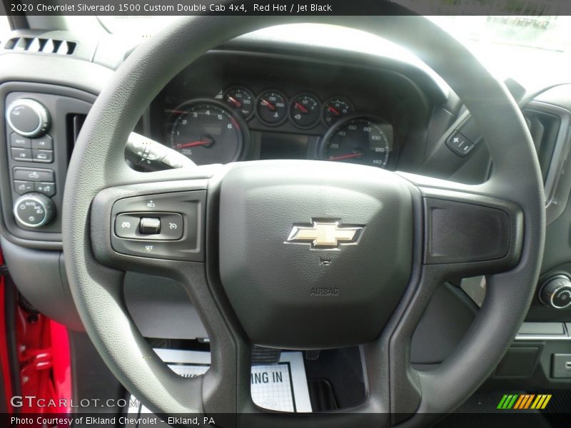  2020 Silverado 1500 Custom Double Cab 4x4 Steering Wheel