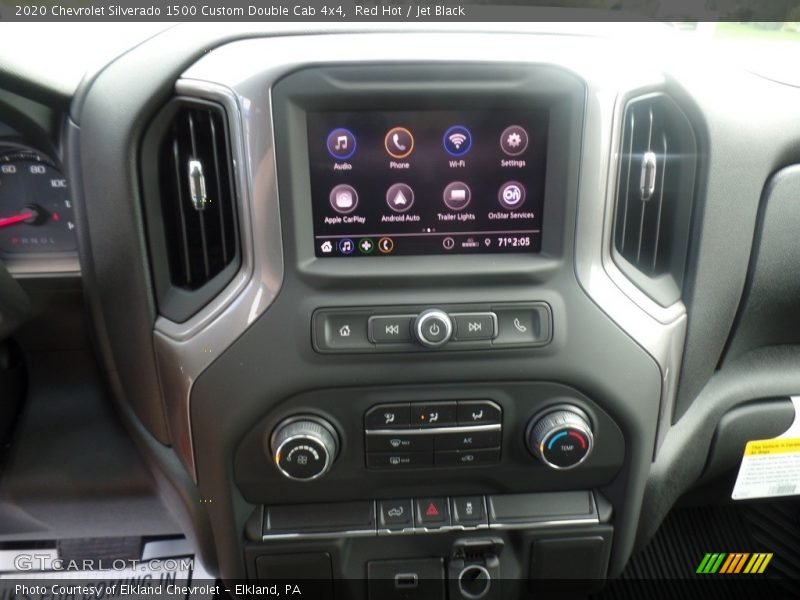 Controls of 2020 Silverado 1500 Custom Double Cab 4x4