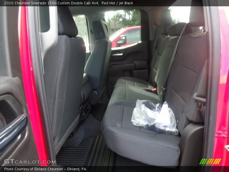 Red Hot / Jet Black 2020 Chevrolet Silverado 1500 Custom Double Cab 4x4