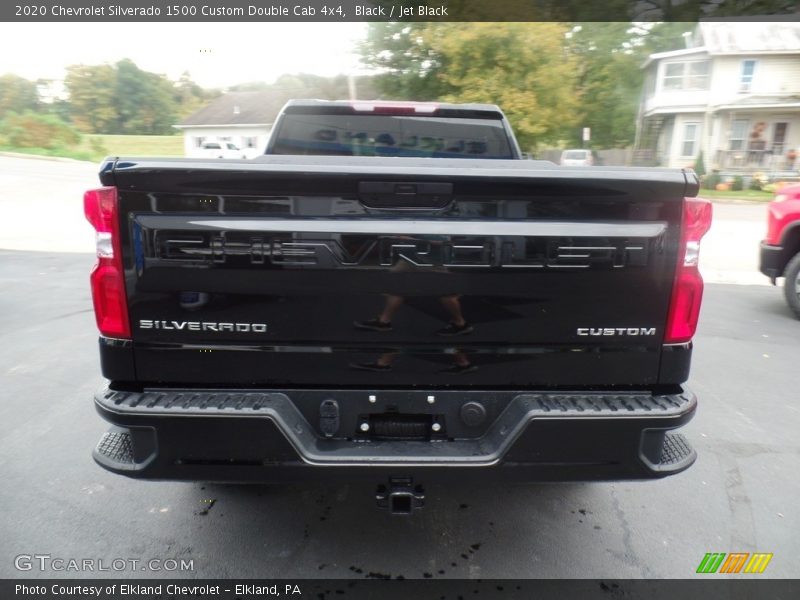 Black / Jet Black 2020 Chevrolet Silverado 1500 Custom Double Cab 4x4