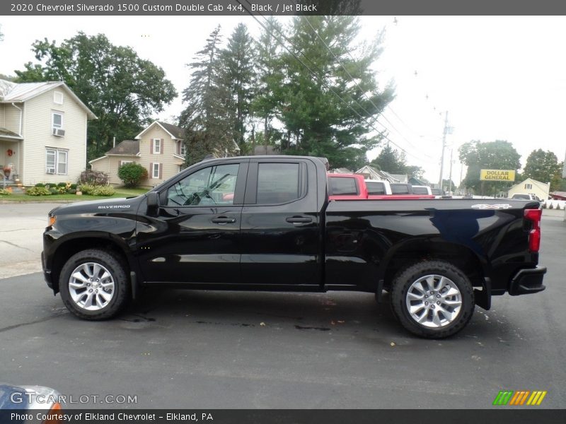  2020 Silverado 1500 Custom Double Cab 4x4 Black