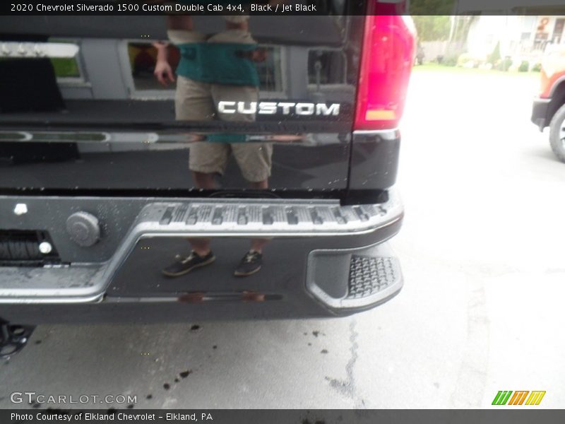 Black / Jet Black 2020 Chevrolet Silverado 1500 Custom Double Cab 4x4