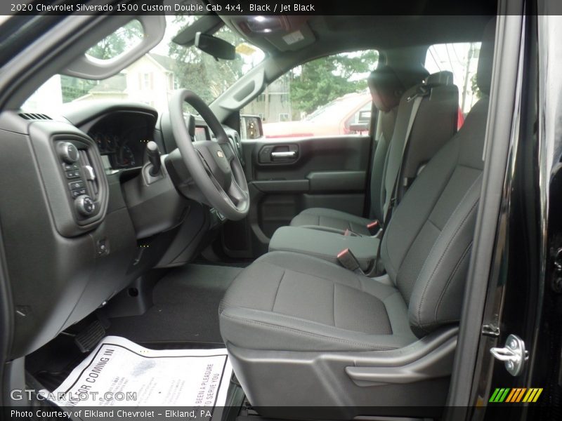 Front Seat of 2020 Silverado 1500 Custom Double Cab 4x4