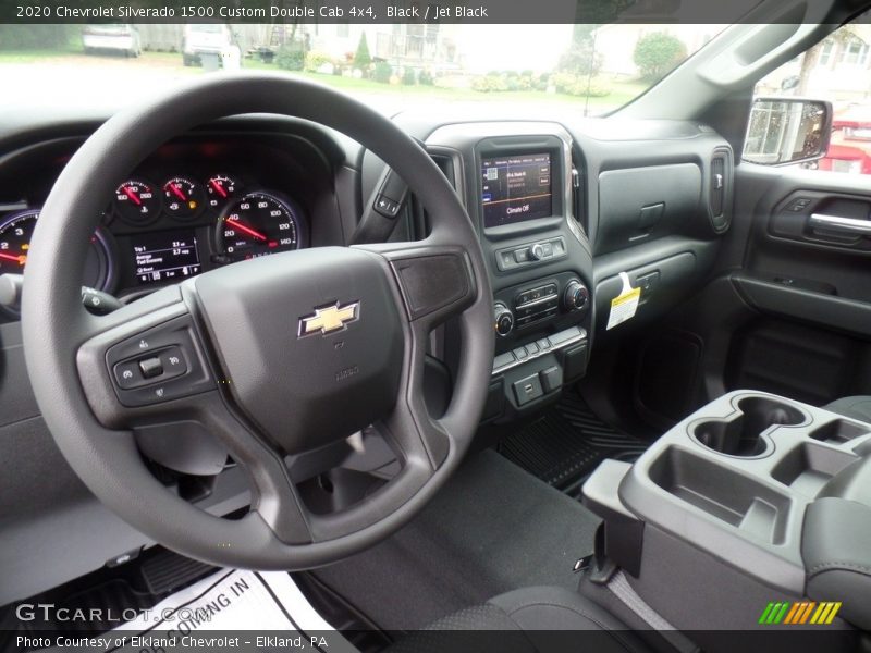 Dashboard of 2020 Silverado 1500 Custom Double Cab 4x4