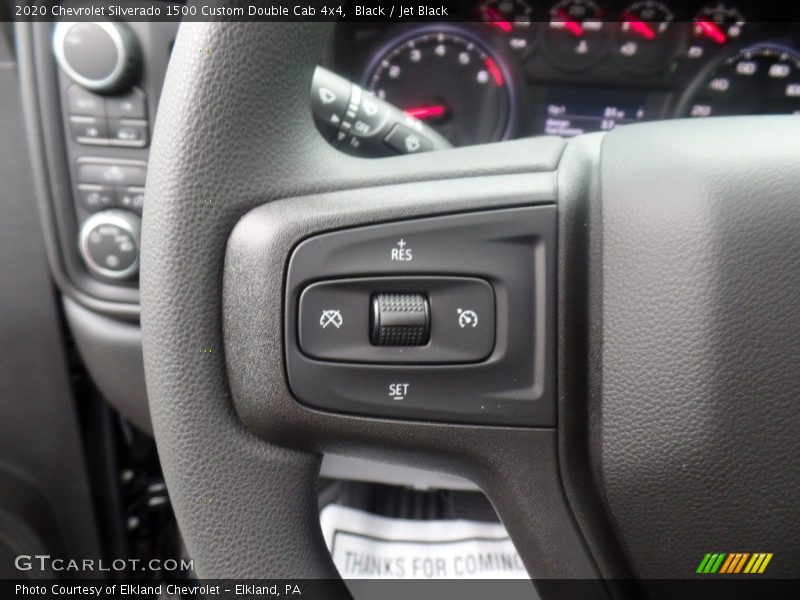  2020 Silverado 1500 Custom Double Cab 4x4 Steering Wheel