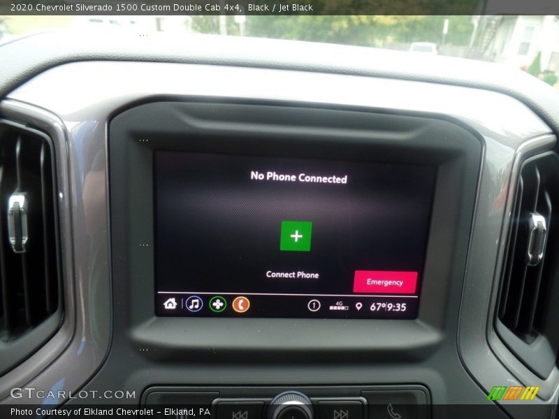 Controls of 2020 Silverado 1500 Custom Double Cab 4x4