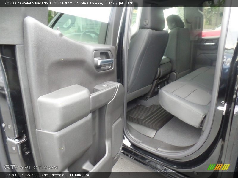 Rear Seat of 2020 Silverado 1500 Custom Double Cab 4x4