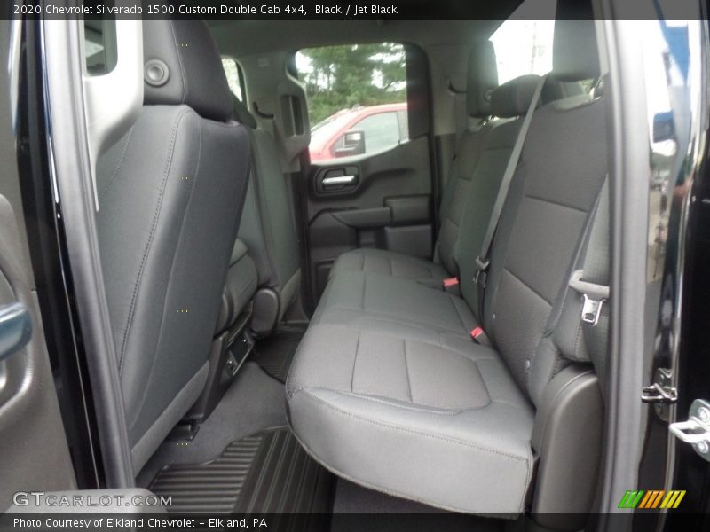 Rear Seat of 2020 Silverado 1500 Custom Double Cab 4x4
