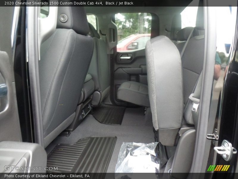 Rear Seat of 2020 Silverado 1500 Custom Double Cab 4x4