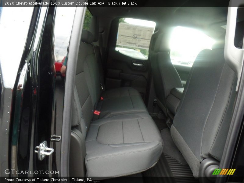 Black / Jet Black 2020 Chevrolet Silverado 1500 Custom Double Cab 4x4