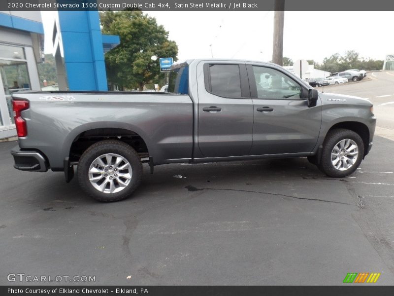  2020 Silverado 1500 Custom Double Cab 4x4 Satin Steel Metallic