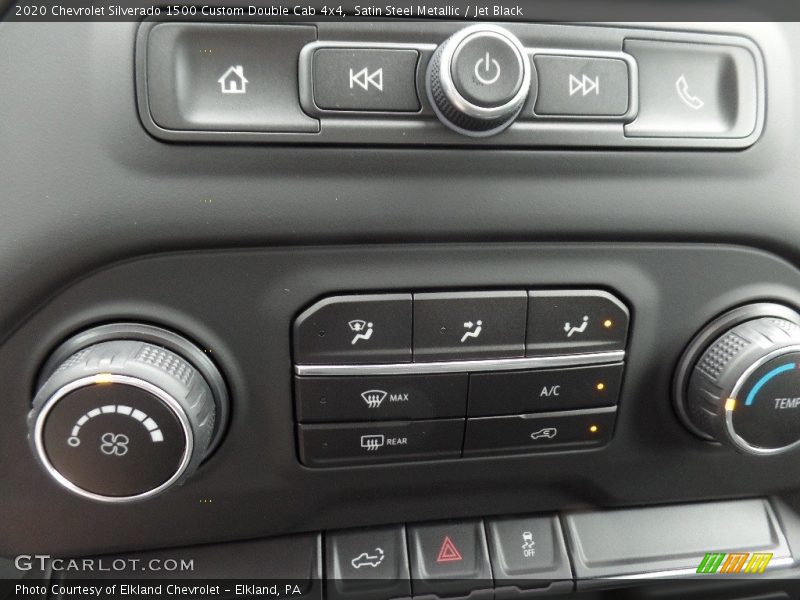 Controls of 2020 Silverado 1500 Custom Double Cab 4x4