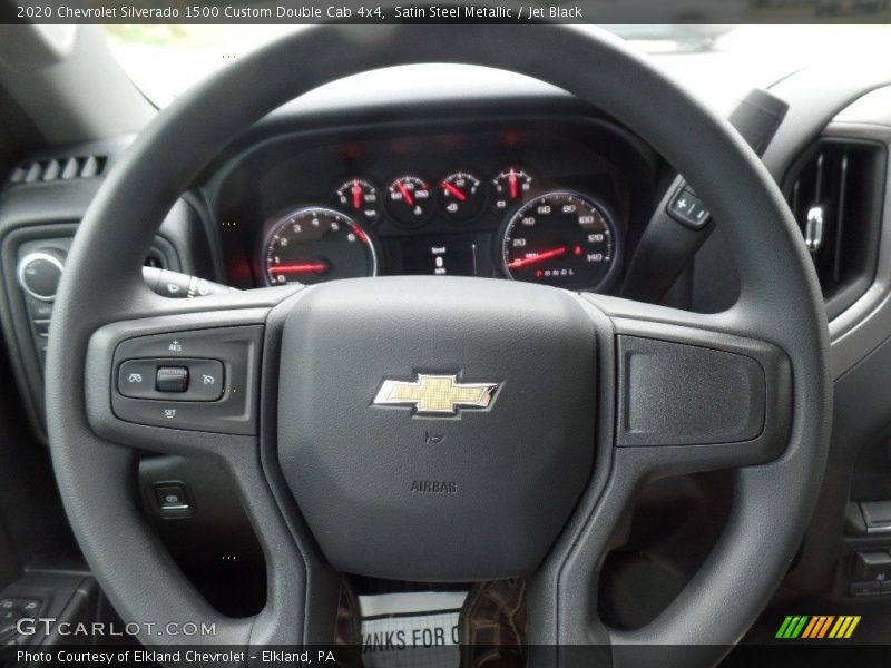  2020 Silverado 1500 Custom Double Cab 4x4 Steering Wheel