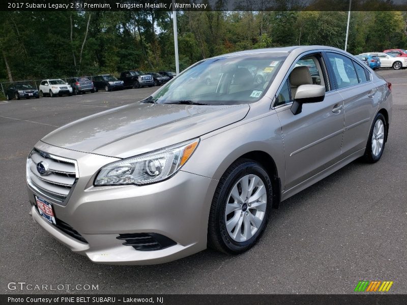 Tungsten Metallic / Warm Ivory 2017 Subaru Legacy 2.5i Premium