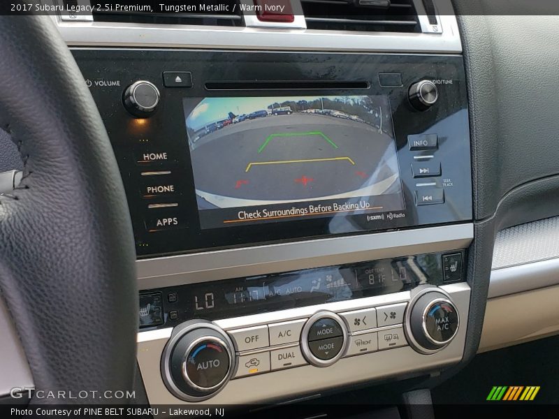 Tungsten Metallic / Warm Ivory 2017 Subaru Legacy 2.5i Premium