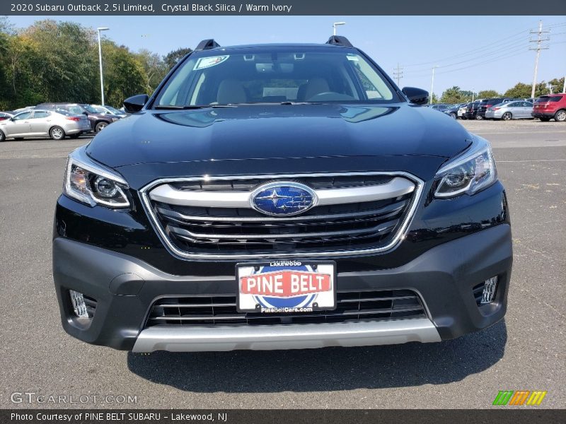 Crystal Black Silica / Warm Ivory 2020 Subaru Outback 2.5i Limited
