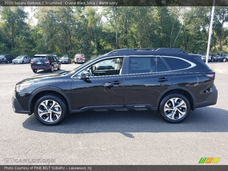  2020 Outback 2.5i Limited Crystal Black Silica