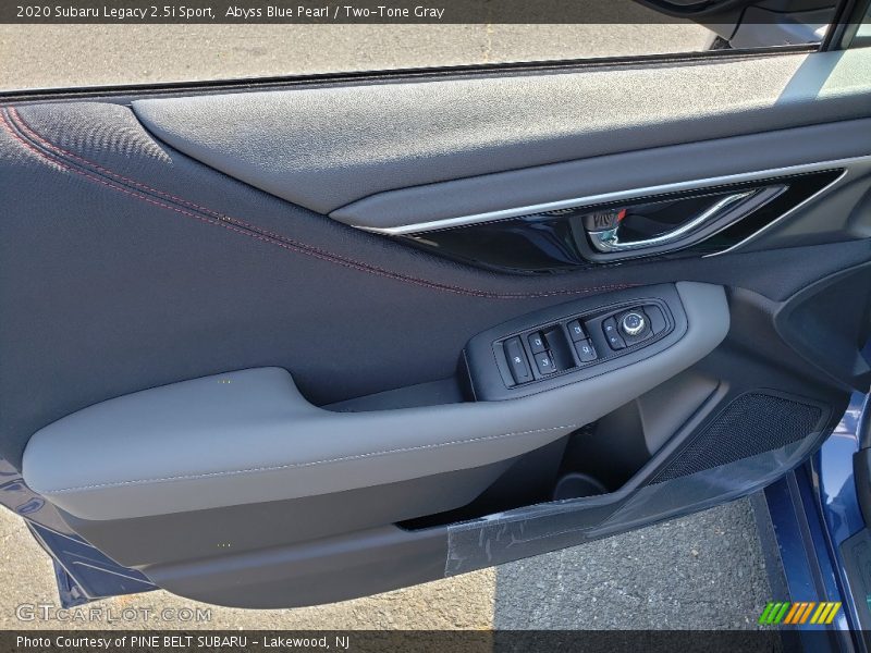 Door Panel of 2020 Legacy 2.5i Sport
