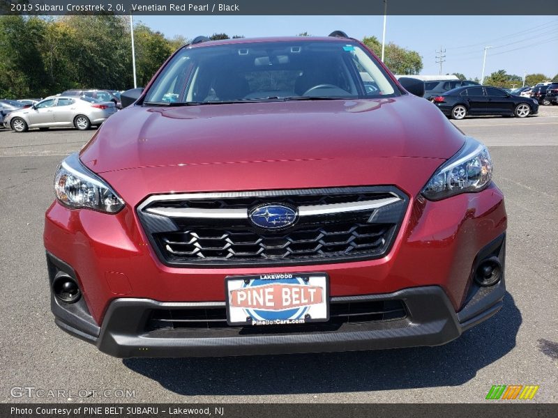 Venetian Red Pearl / Black 2019 Subaru Crosstrek 2.0i