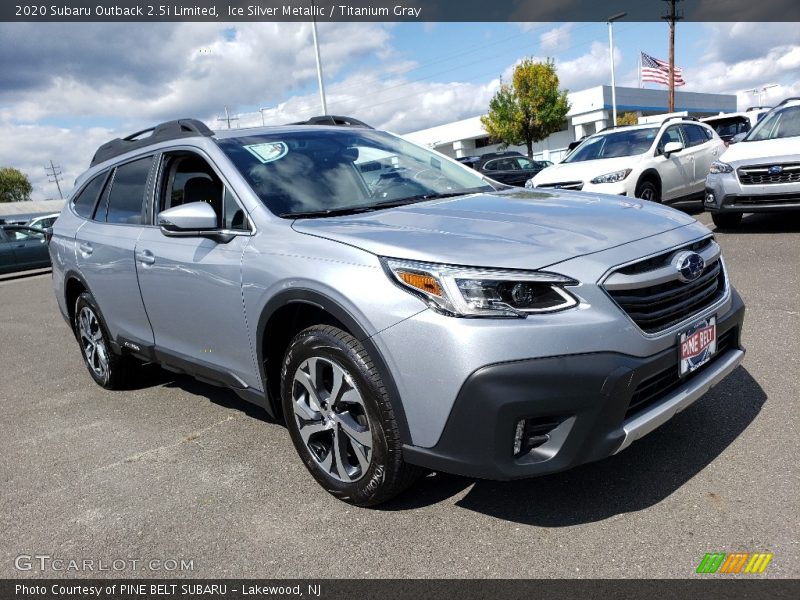 Ice Silver Metallic / Titanium Gray 2020 Subaru Outback 2.5i Limited