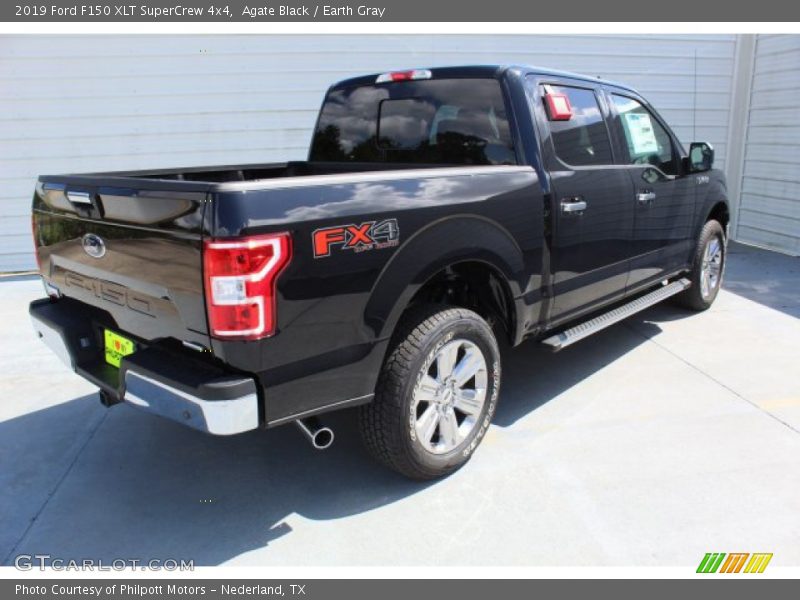 Agate Black / Earth Gray 2019 Ford F150 XLT SuperCrew 4x4