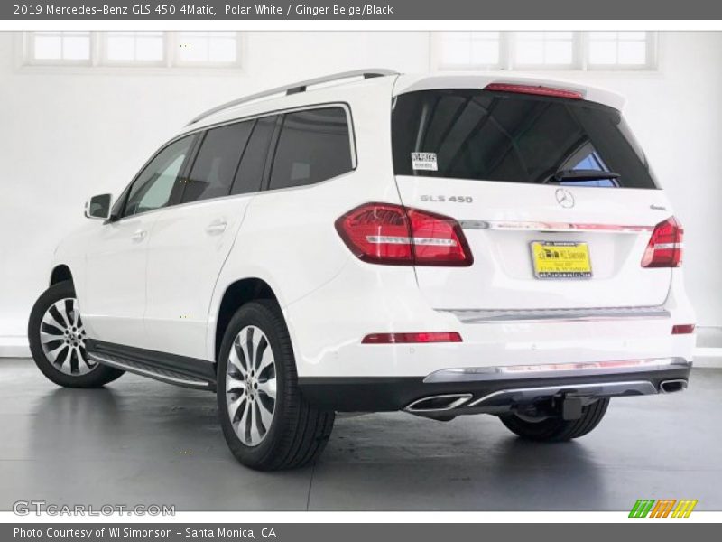 Polar White / Ginger Beige/Black 2019 Mercedes-Benz GLS 450 4Matic