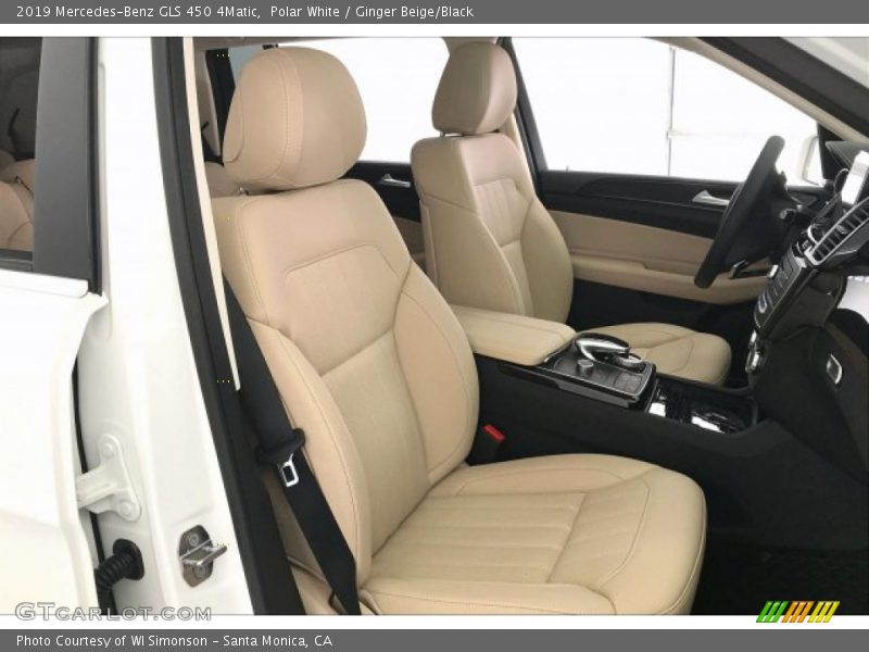 Polar White / Ginger Beige/Black 2019 Mercedes-Benz GLS 450 4Matic