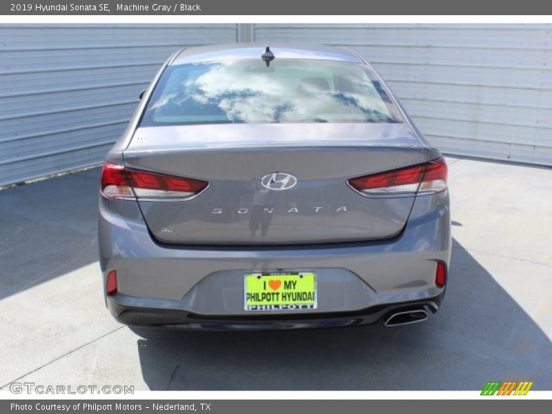 Machine Gray / Black 2019 Hyundai Sonata SE