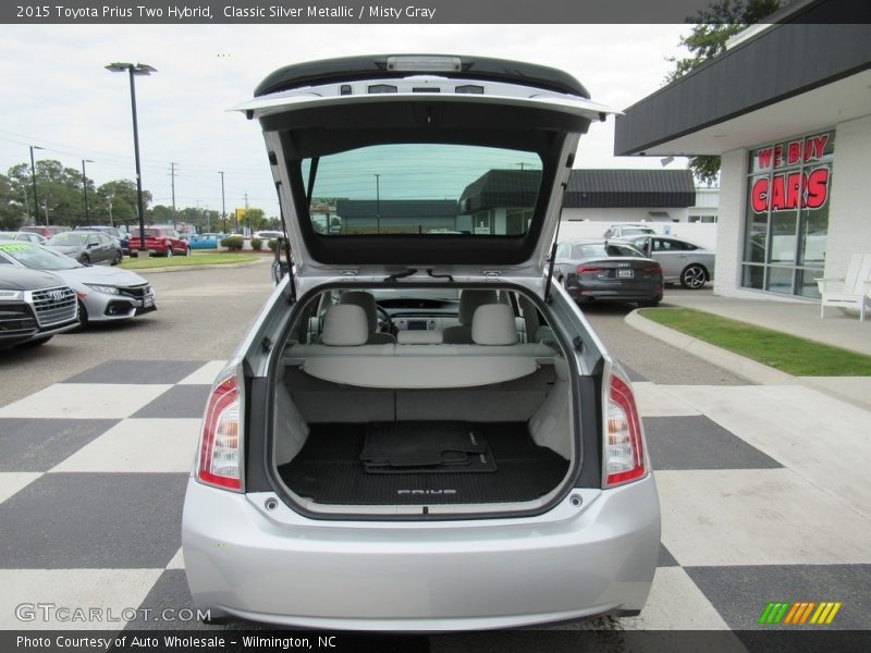 Classic Silver Metallic / Misty Gray 2015 Toyota Prius Two Hybrid