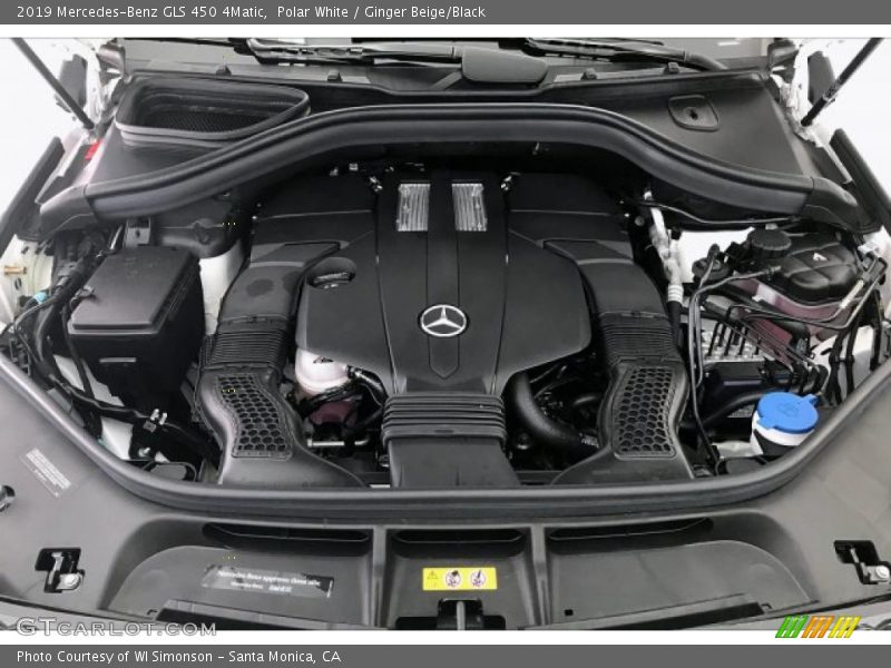 Polar White / Ginger Beige/Black 2019 Mercedes-Benz GLS 450 4Matic