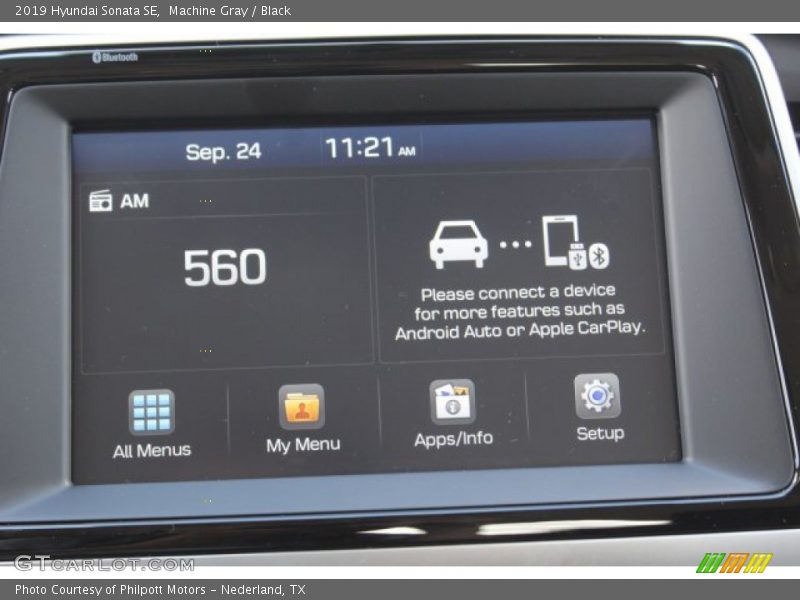 Machine Gray / Black 2019 Hyundai Sonata SE