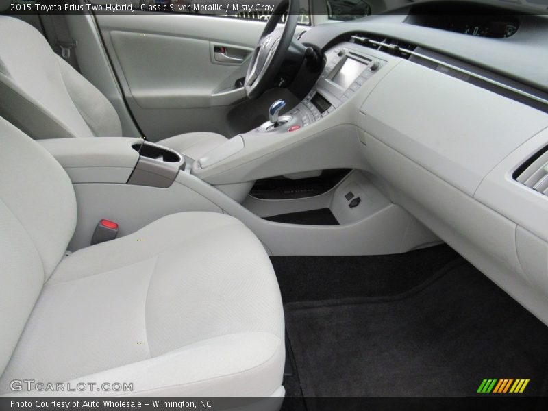 Classic Silver Metallic / Misty Gray 2015 Toyota Prius Two Hybrid