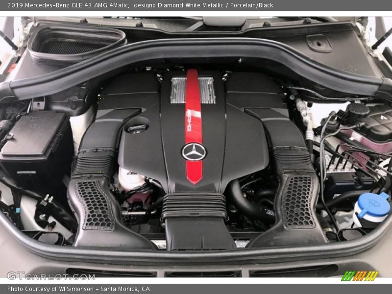  2019 GLE 43 AMG 4Matic Engine - 3.0 Liter AMG DI biturbo DOHC 24-Valve VVT V6