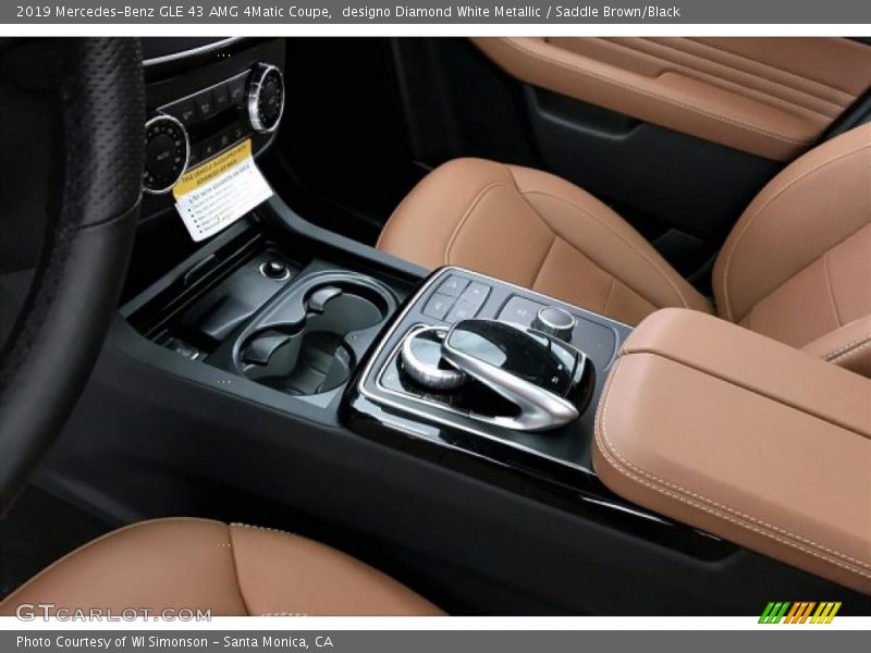 designo Diamond White Metallic / Saddle Brown/Black 2019 Mercedes-Benz GLE 43 AMG 4Matic Coupe