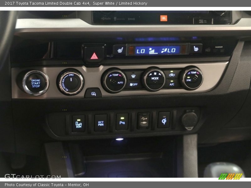 Super White / Limited Hickory 2017 Toyota Tacoma Limited Double Cab 4x4