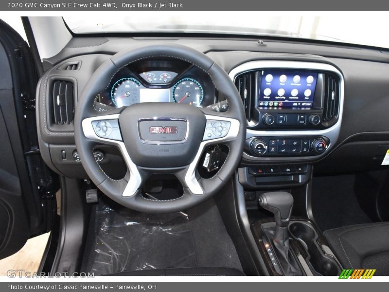 Dashboard of 2020 Canyon SLE Crew Cab 4WD
