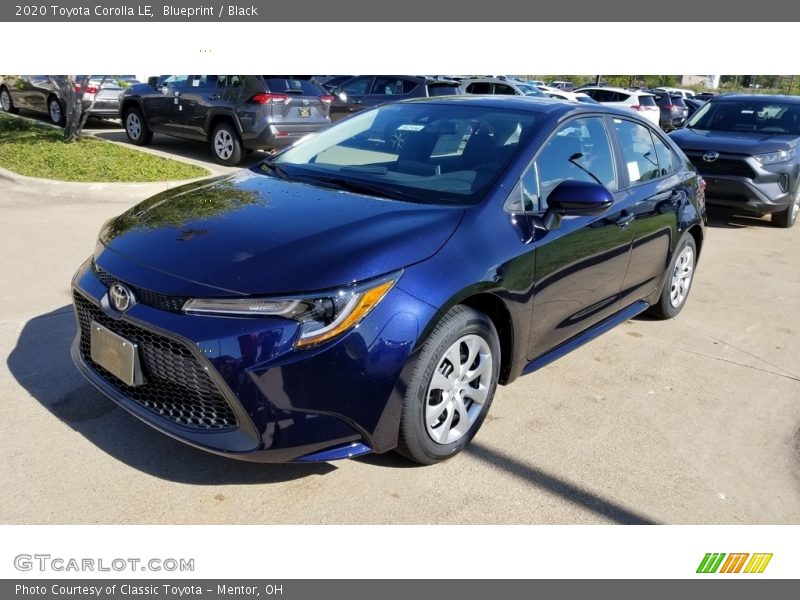 Blueprint / Black 2020 Toyota Corolla LE