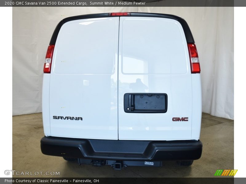 Summit White / Medium Pewter 2020 GMC Savana Van 2500 Extended Cargo