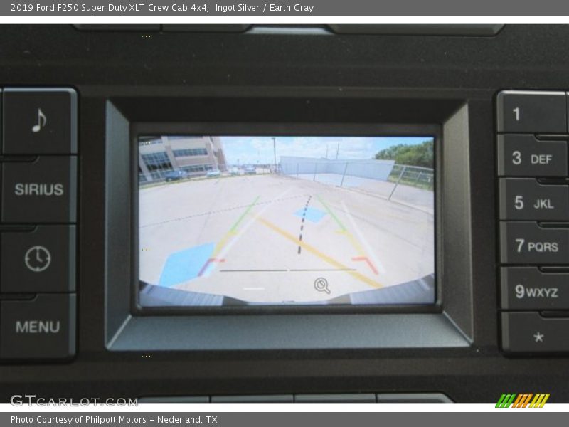 Ingot Silver / Earth Gray 2019 Ford F250 Super Duty XLT Crew Cab 4x4