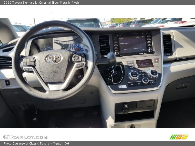 Celestial Silver Metallic / Ash 2020 Toyota Sienna LE