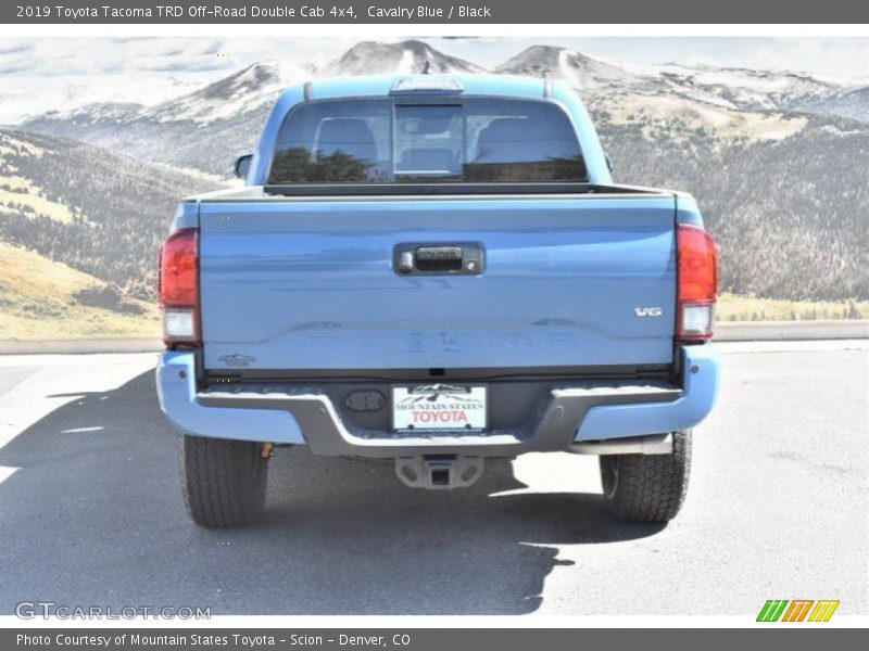 Cavalry Blue / Black 2019 Toyota Tacoma TRD Off-Road Double Cab 4x4