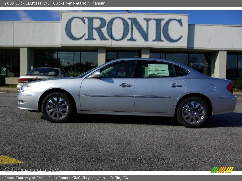 Quicksilver Metallic / Titanium 2009 Buick LaCrosse CXL