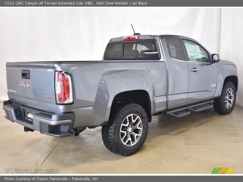 Satin Steel Metallic / Jet Black 2020 GMC Canyon All Terrain Extended Cab 4WD